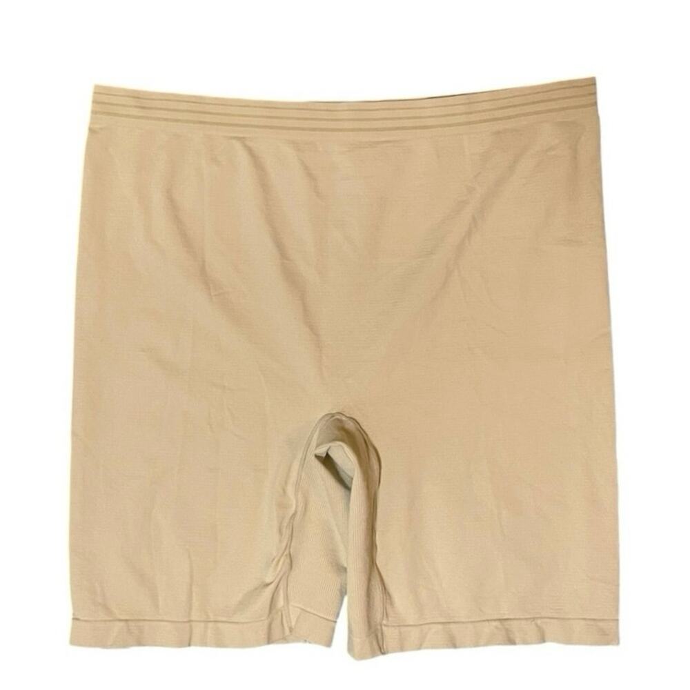 Cacique The Smoother Short Size 26/28 Plus Size Smoothing Slimming Thigh Protect